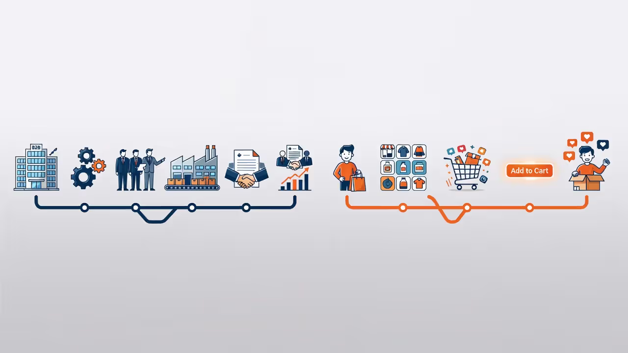 Сравнение B2B и B2C маркетинга