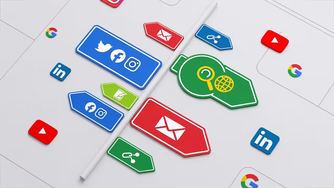 Сравнение каналов интернет-маркетинга: SMM, SEO, контекстная реклама, email